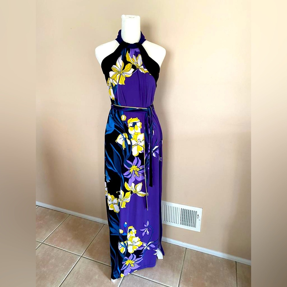 T-Tahari maxi dress size M